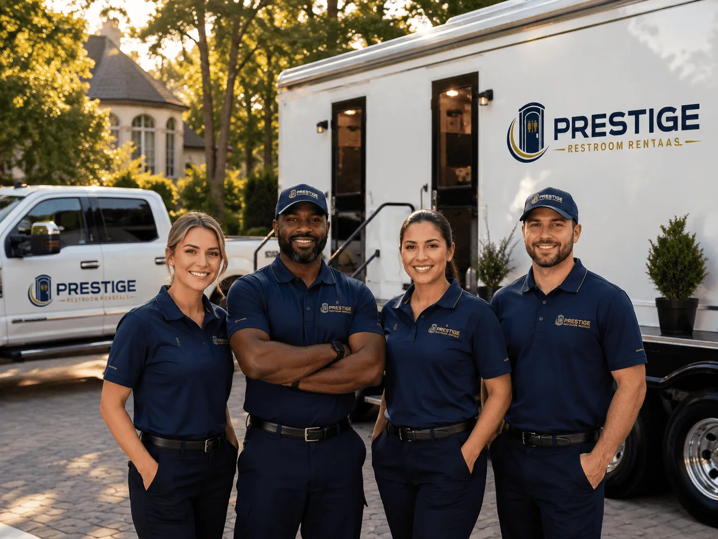 Trusted Luxury Portable Restrooms company in Mclean, TX